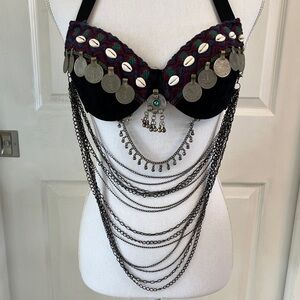 Dark Metal Chain - Necklace or Belly Chain